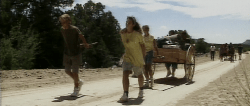 Kids were made to hike for miles in extreme heat