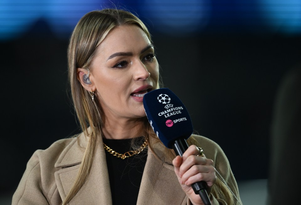 Laura Woods hit back at one of the comments Barton made