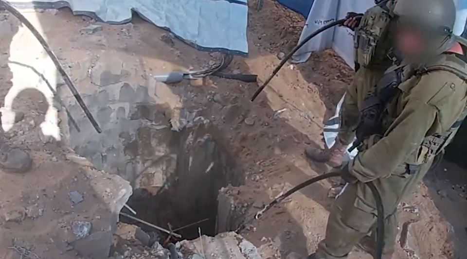 Lieutenant Lerner called the Hamas underground tunnels the 'most vast construction project ever to exist in the Gaza strip'