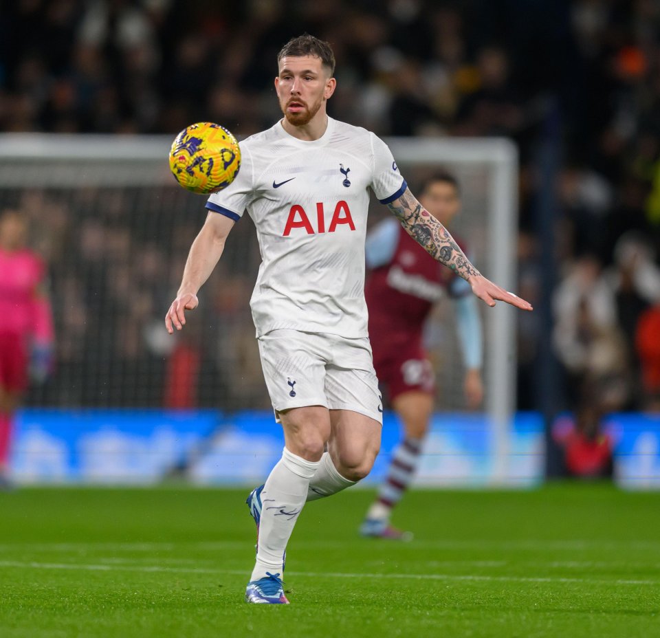 Hojbjerg played 67 minutes of the 2-1 defeat to West Ham