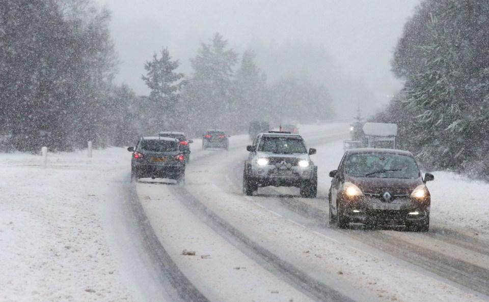 Motorists in the Scottish Highlands have been told not to travel