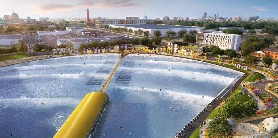 Modern Surf Manchester is part of the £2.6billion project in Manchester