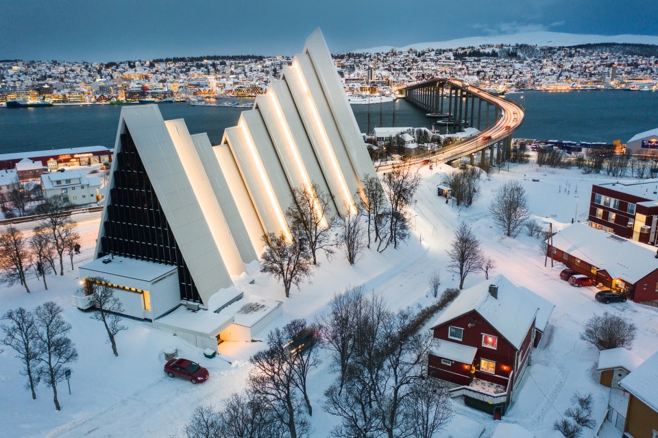 Tromso is a popular winter destination for Christmas holidaymakers