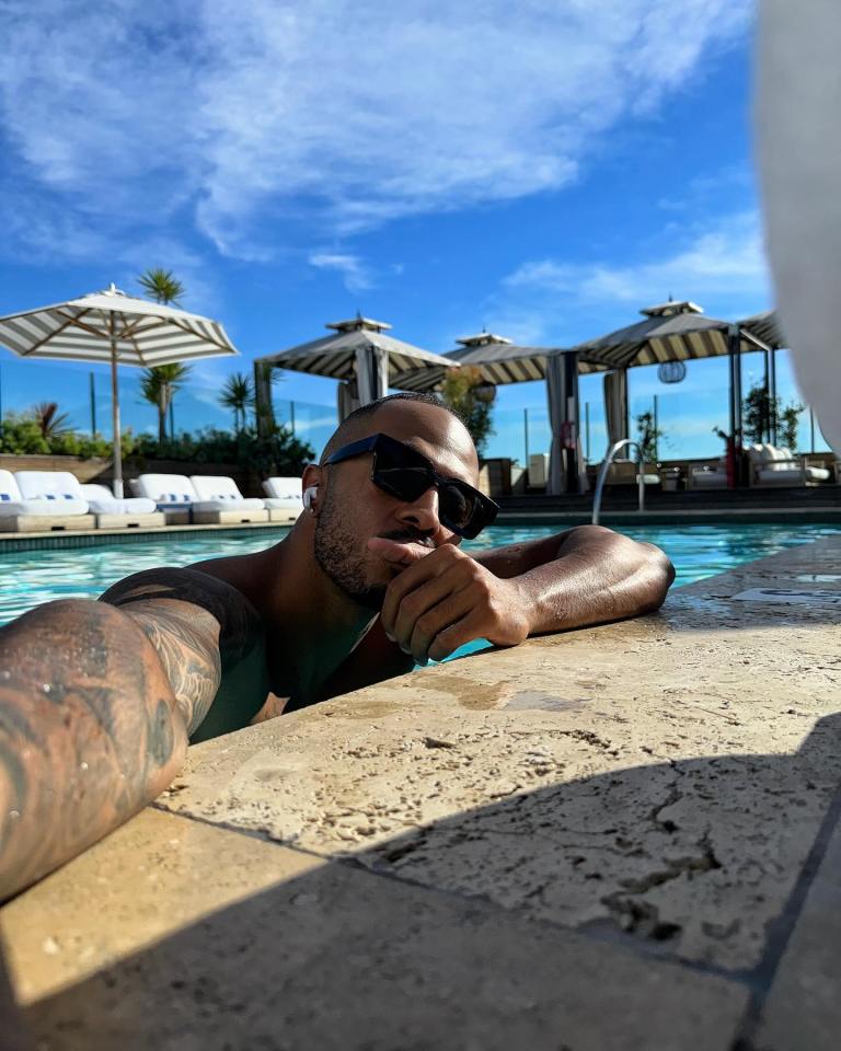 Tyler West has given fans a glimpse inside his incredible LA holiday