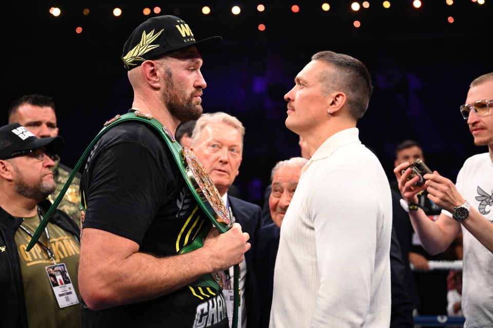 Tyson Fury and Oleksandr Usyk will unify the heavyweight title in February in Saudi