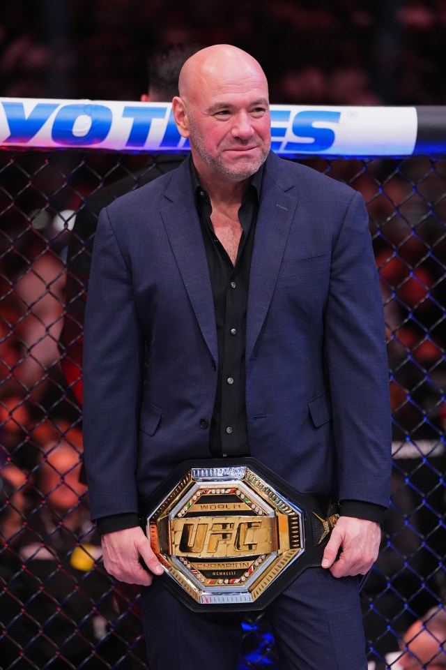 UFC CEO Dana White plans to make the card one of the biggest in the promotion's history