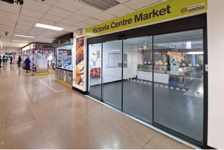 Victoria Centre Market is Nottingham is set close after 50 long years