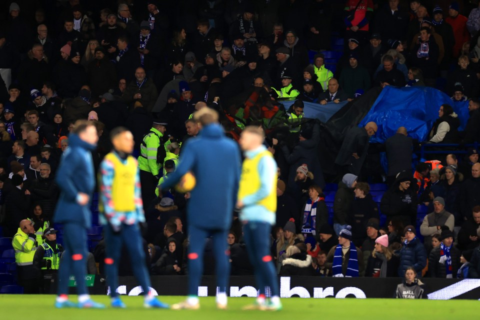 Ipswich vs QPR was stopped after a fan suffered a medical emergency in the stands