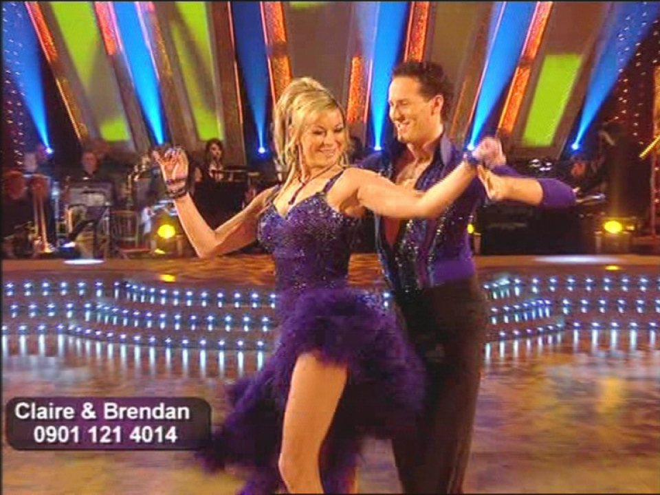 Claire took part in Strictly Come Dancing in 2006 and finished in sixth with Brendan Cole