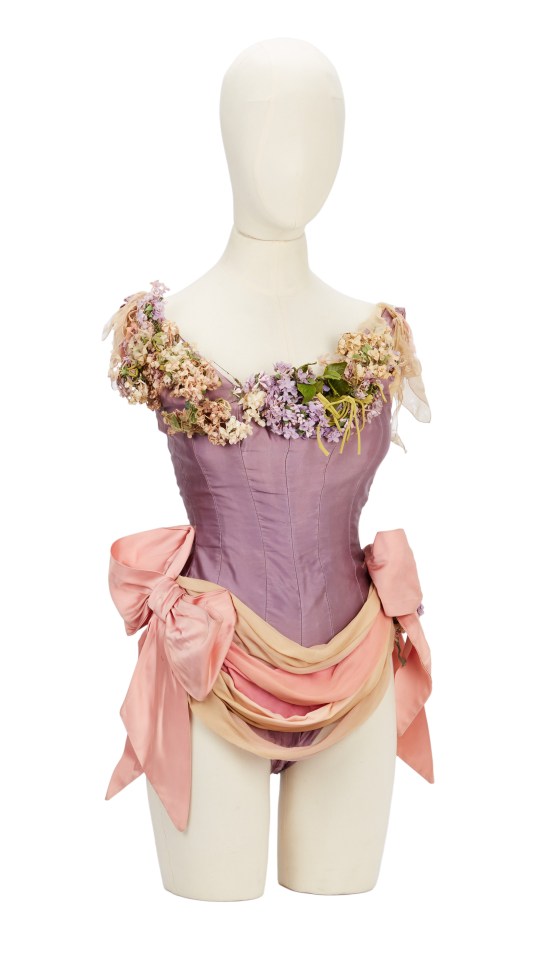 A Lillian Russell costume Monroe wore for Life magazine in 1958 has an estimate of £31,600 ($40,000)