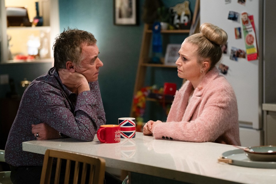 Linda Carter opens up to Alfie Moon next week