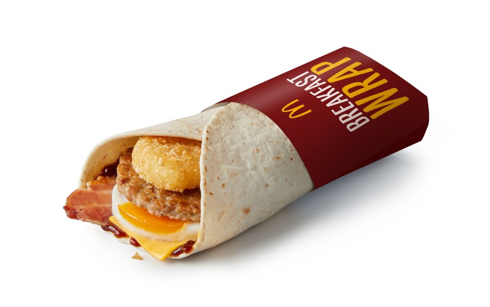 The breakfast wrap has been axed by McDonald's