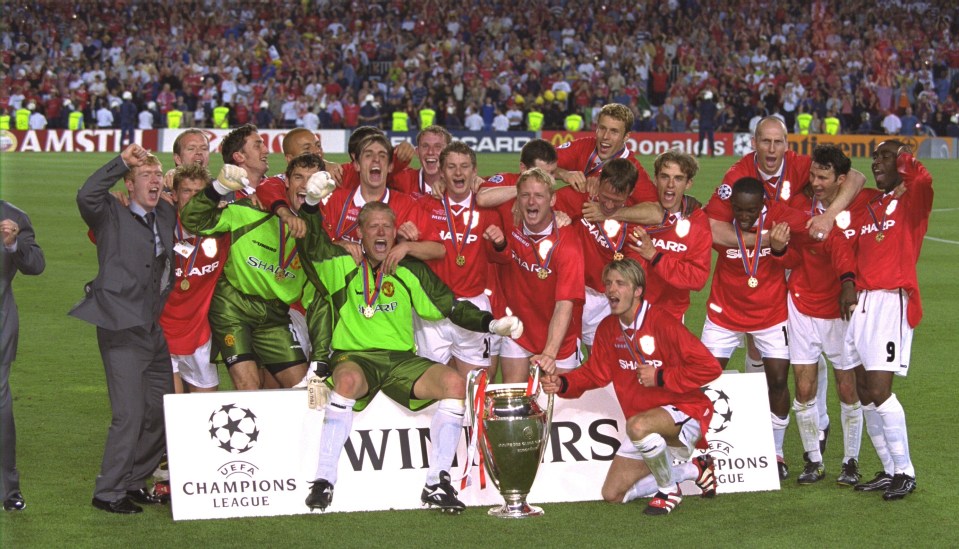 Coughlan watched on from Dublin as his beloved Manchester United celebrated completing the Treble in Barcelona in 1999