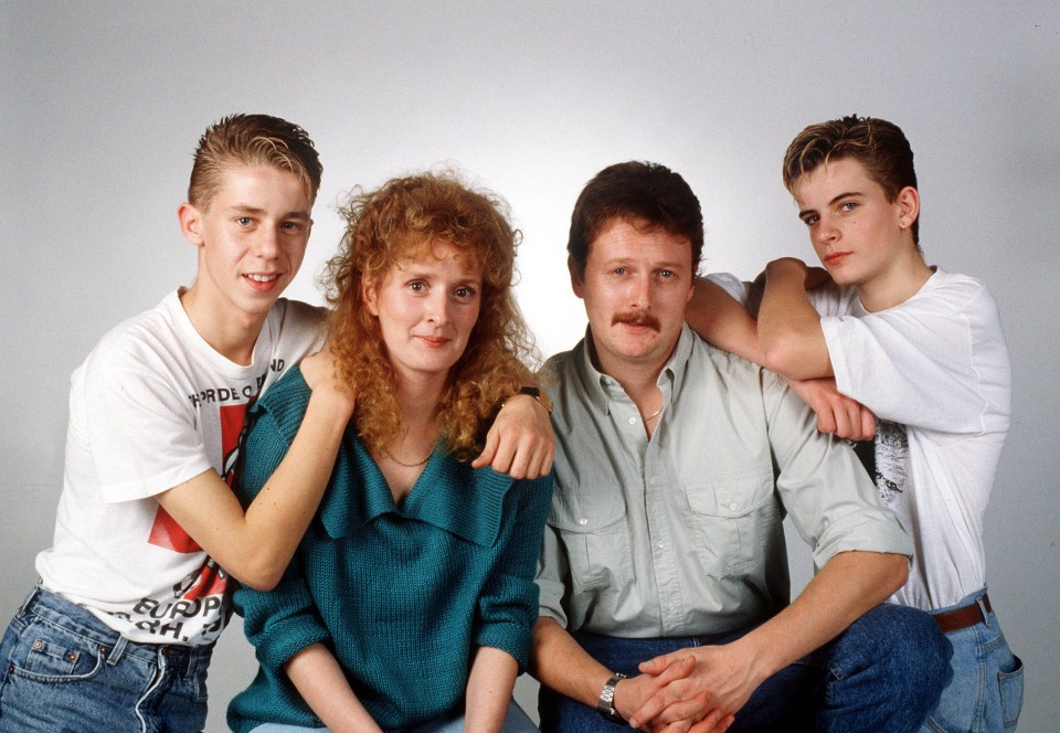 The McDonald Family in 1989