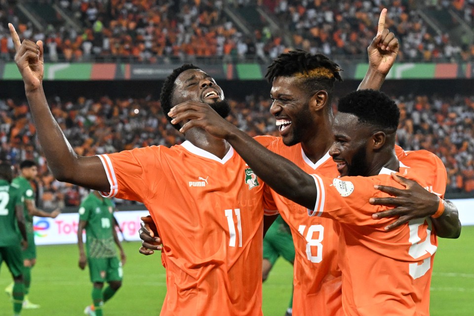 Ivory Coast reached the round of 16 after other results went their way