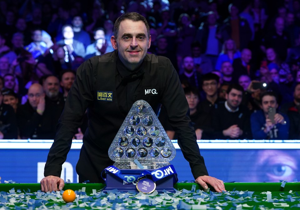 The Rocket showed his hunger is as great as ever as he slugged it out with Ali Carter on his way to a 10-7 triumph in the Masters final