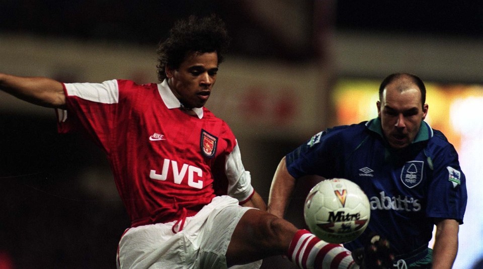 Former Arsenal winger Glenn Helder became a stand-up comedian after retiring