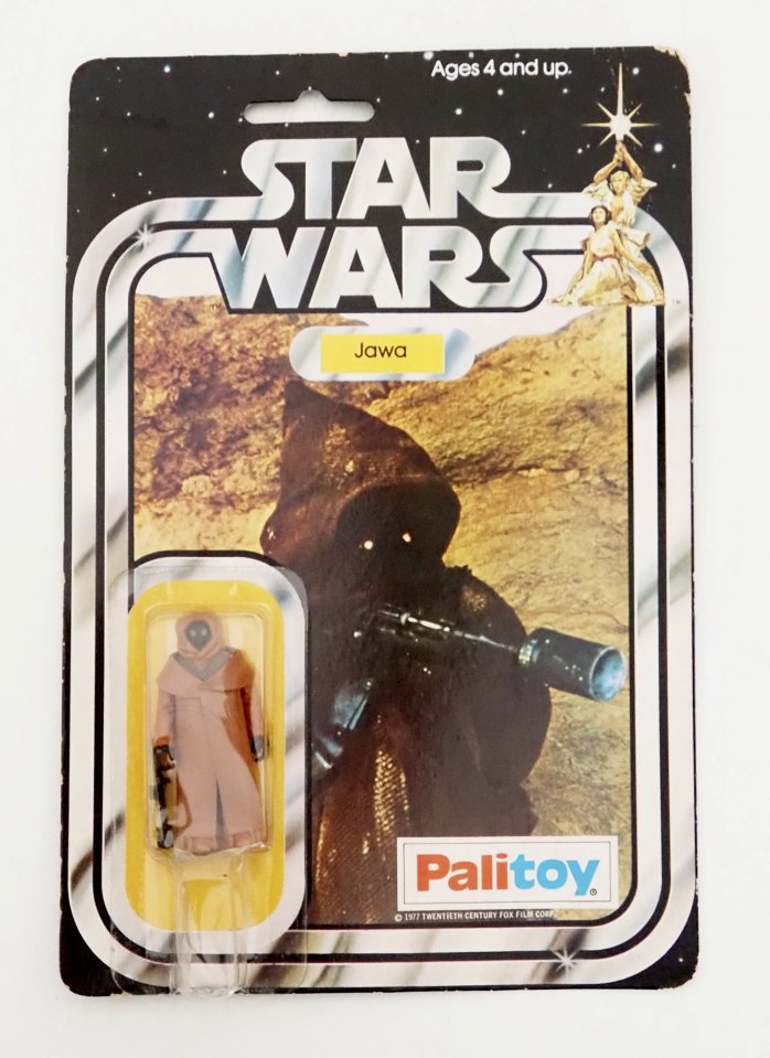 A second valuable Jawa toy figure was discovered in the same man’s loft