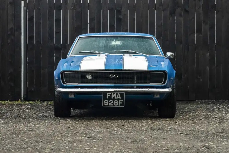 Mike has sold vehicles from his own car collection, such as this 1968 Chevrolet Camaro