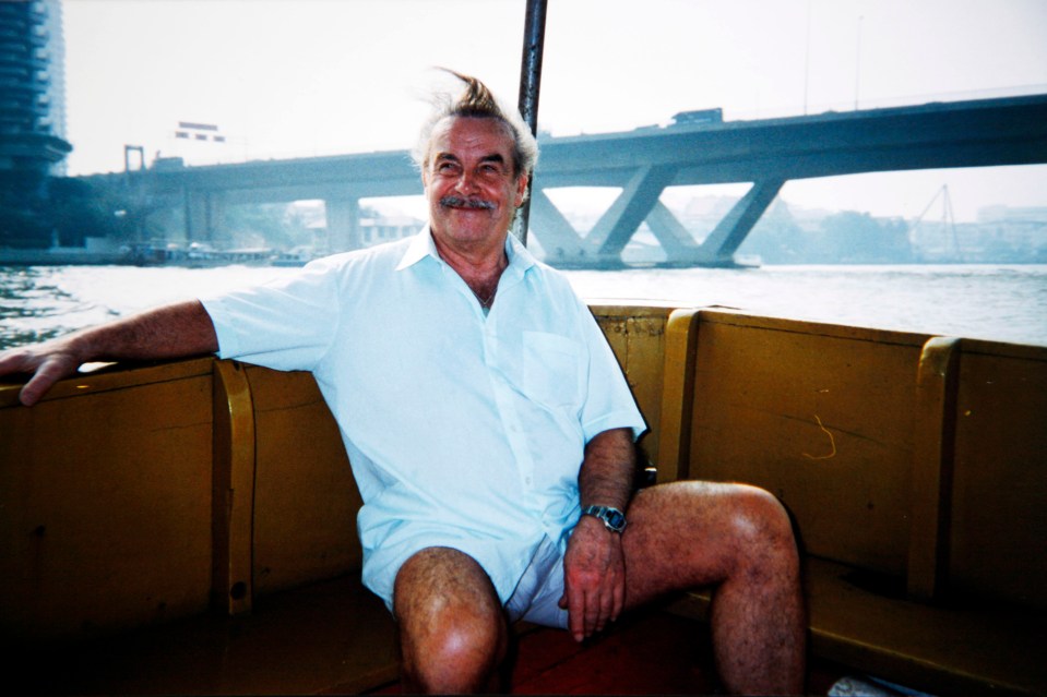 Fritzl during a four-week-holiday in Thailand in 1998 where he bought children’s clothes and lingerie - despite being without any of his family