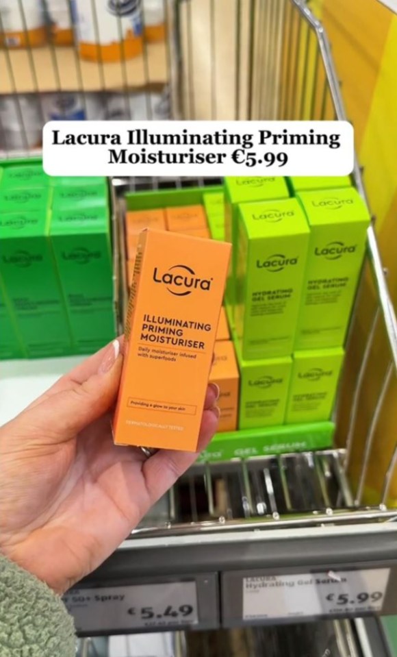 The Lacura duplicate has moisturisers and facial gels which are cheaper than other brands