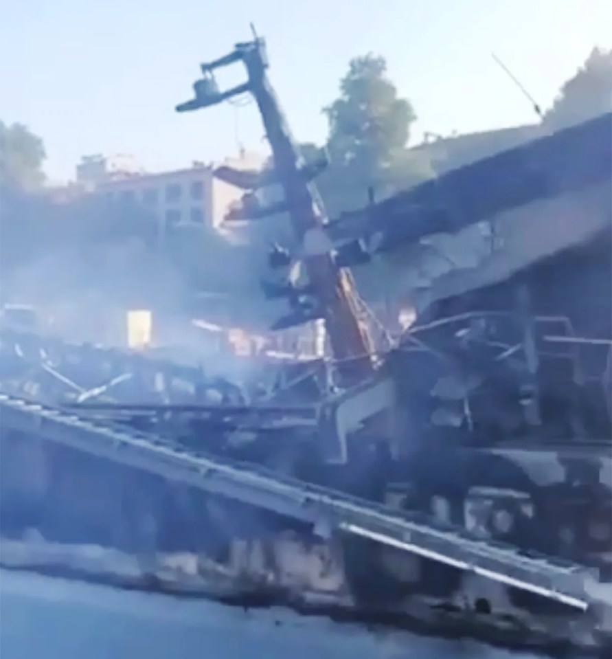 Carnage on Putin’s large landing warship Minsk, following 12 September 2023 Ukrainian missile attack on Sevastopol shipyard