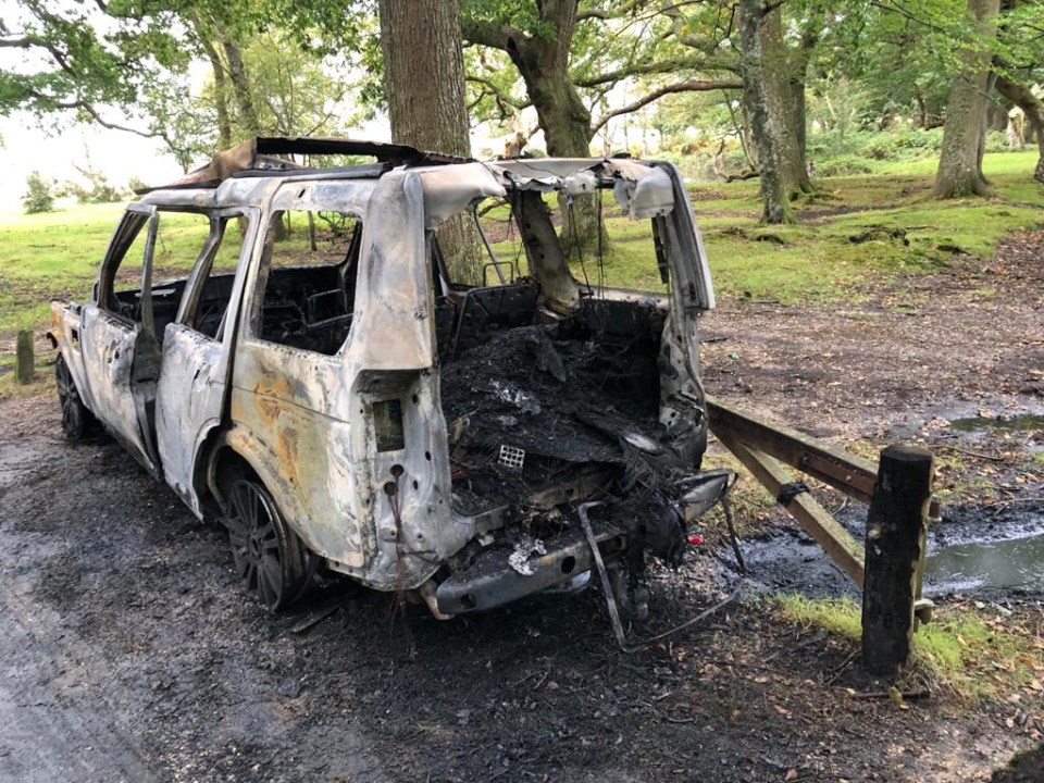 Chris once had a Land Rover blown up outside his home