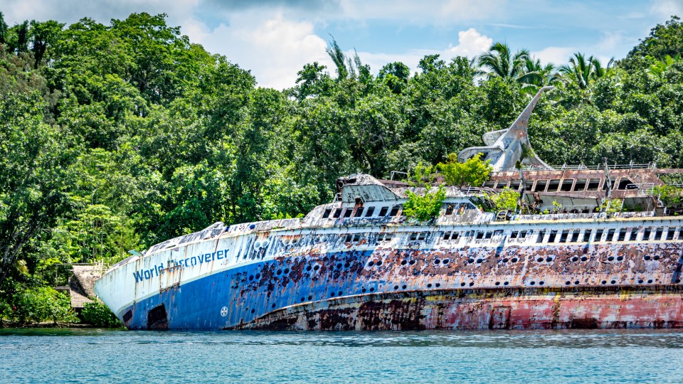 A fateful date with an uncharted reef ended its seafaring career for good