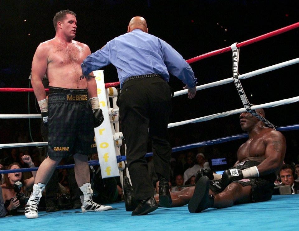 Kevin McBride seldom reflects back on his historic win over Iron Mike