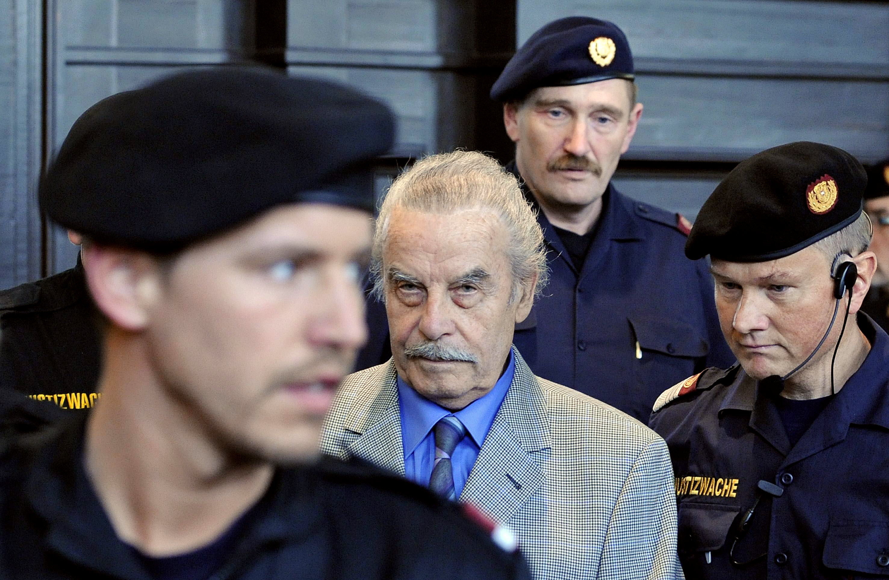 Josef Fritzl, pictured in March this year, was jailed for the kidnapping and incestuous rape of his daughter in 2009