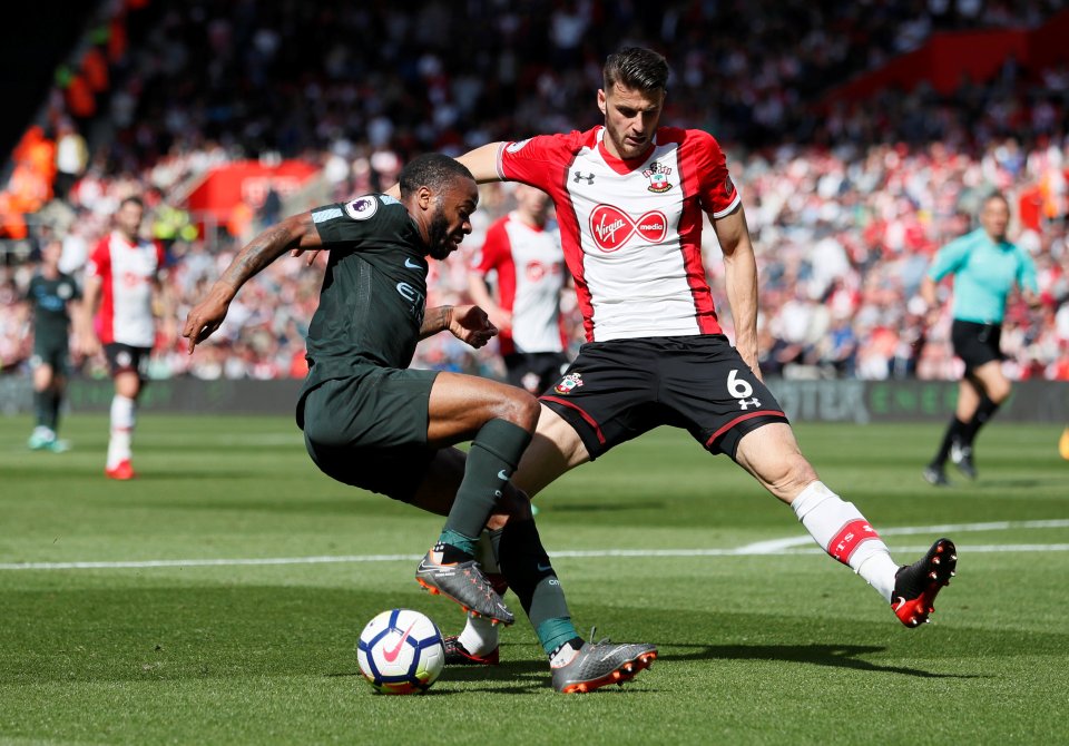 Hoedt previously played for Southampton