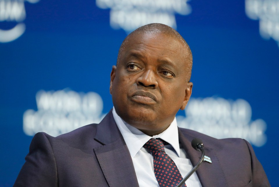 Botswana's President Mokgweetsi Eric Keabatswe Masisi