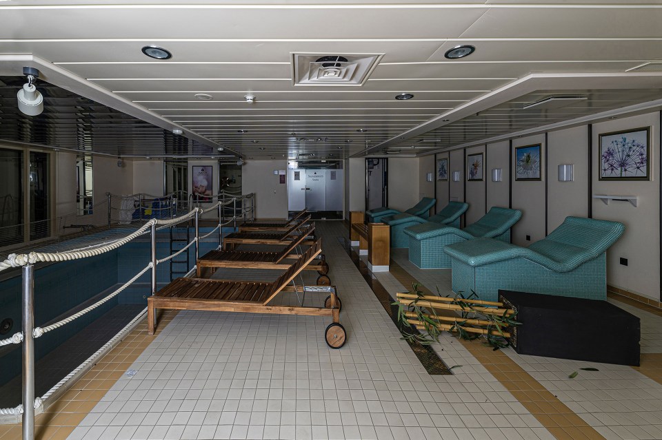 Eerie photos show what the ship looks like now after it was left to rot