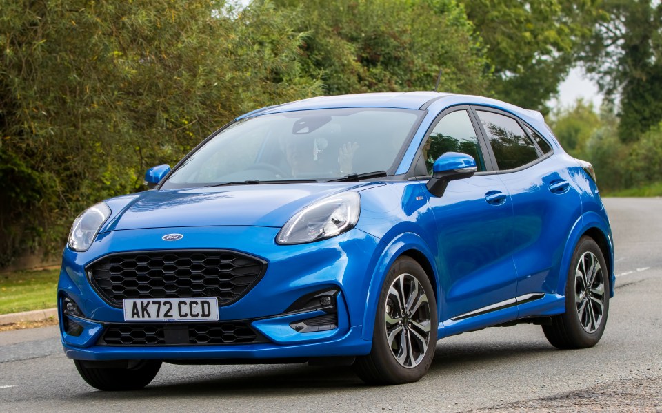 The Ford Puma was named the UK's best selling car in 2023