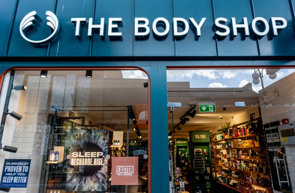 The Body Shop is to close dozens of branches this week