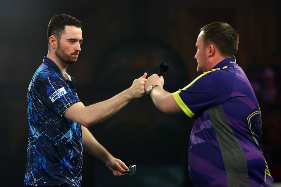 Littler faces world number one Luke Humphries in the World Darts Championship final