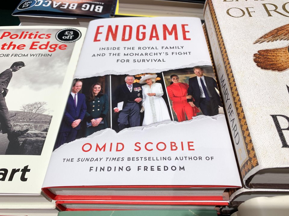 Dutch copies of Endgame named 'two royal racists' but were quickly pulled from shelves