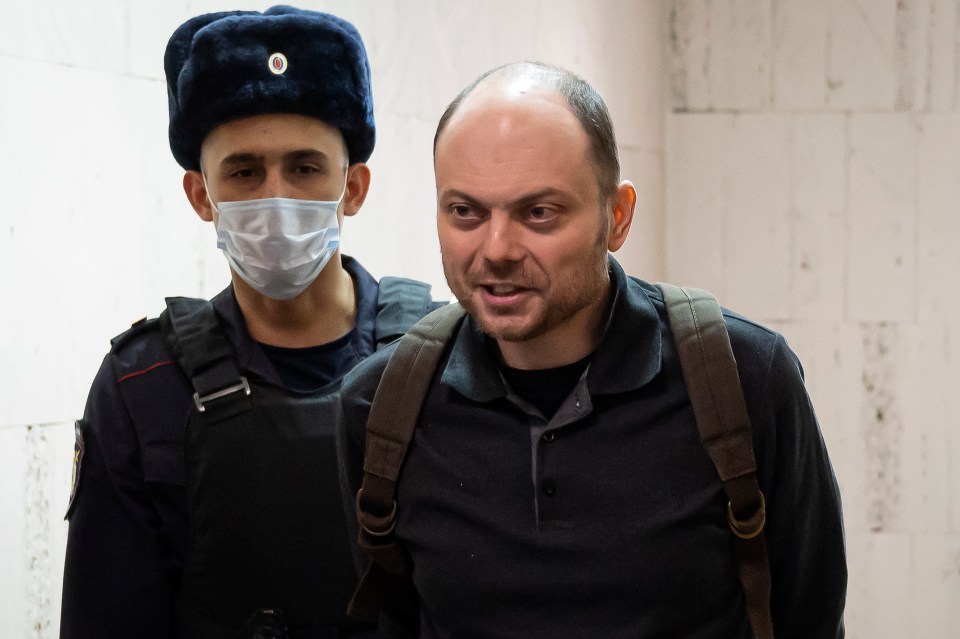 The UK Foreign office is ‘deeply concerned’ about the jailed Putin enemy who suffers from nerve disorder after being poisoned twice