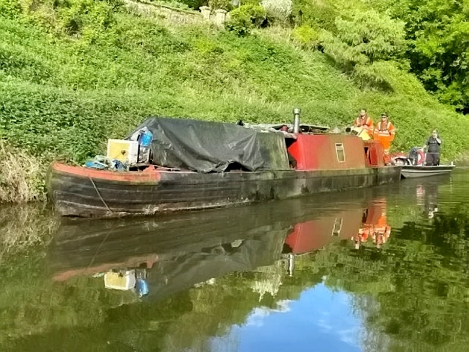 The 50ft narrowboat has now gone up for sale