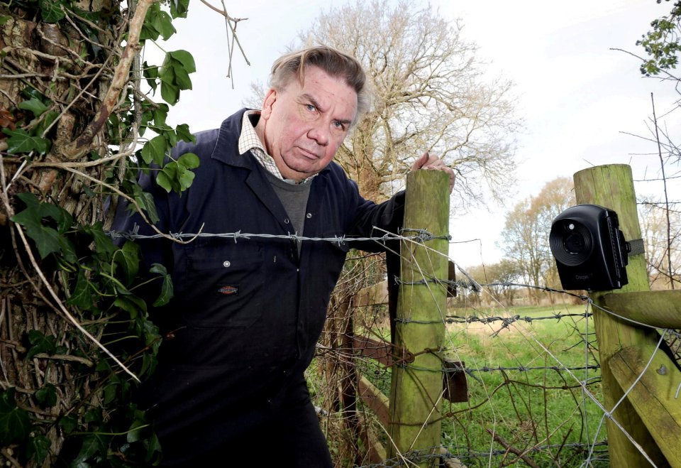 Martin Prior says police won't do anything about a camera facing at his grandson's treehouse