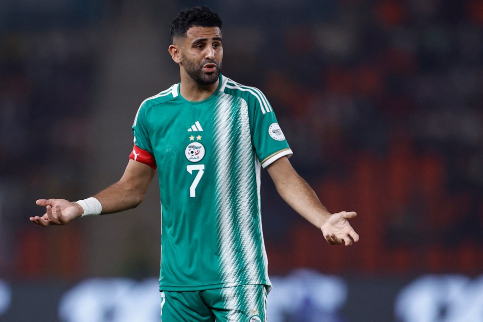 Riyad Mahrez tops the list of Afcon's best paid players