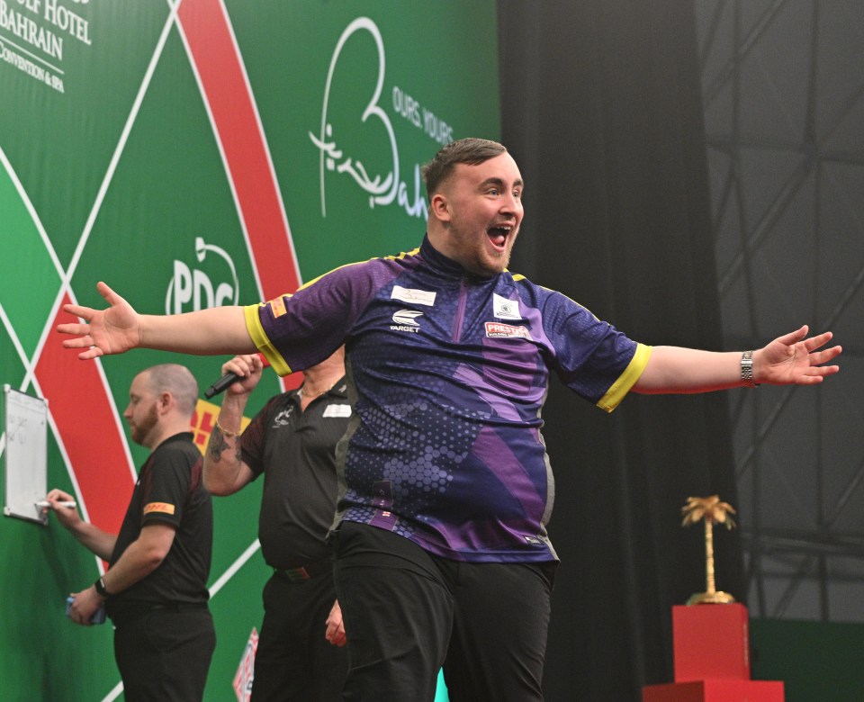 Luke Littler beat Michael van Gerwen in the final