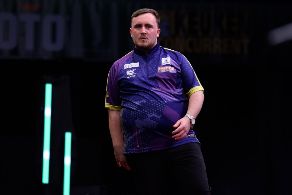 Luke Littler lost in the  Dutch Masters final