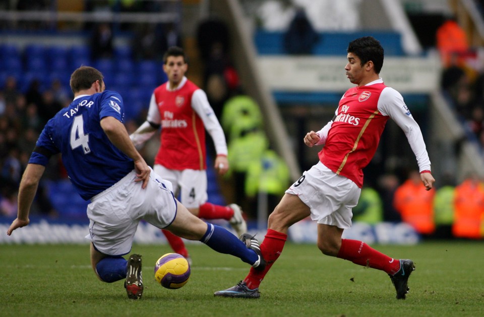 The former Arsenal star suffered one of the worst injuries in history against Birmingham