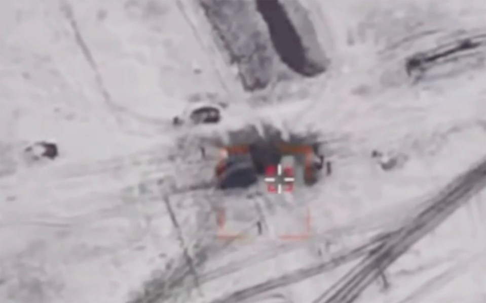 The Russians were hit by a US-made HIMARS missile