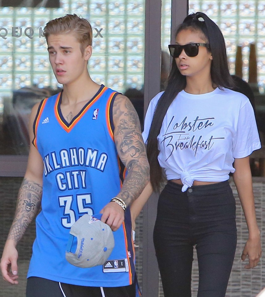 Justin Bieber and Jayde Pierce were romantically linked in 2015