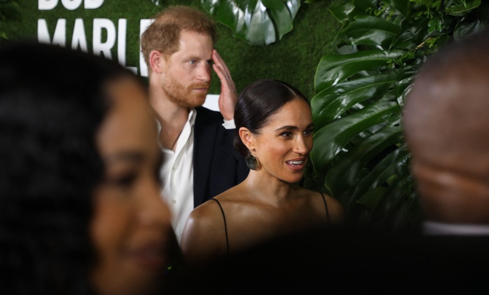 The couple put on a loved-up display