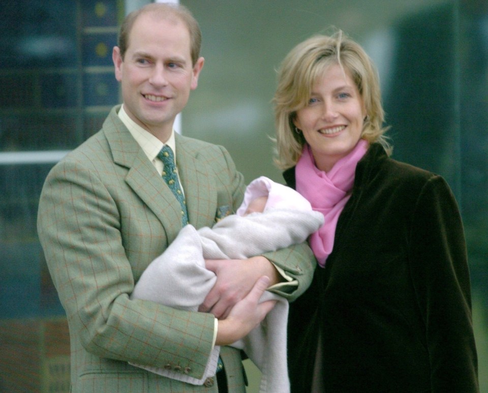 The couple had their first child, Lady Louise in 2003 (pictured), and their son James, the Earl of Wessex, followed soon after in 2007