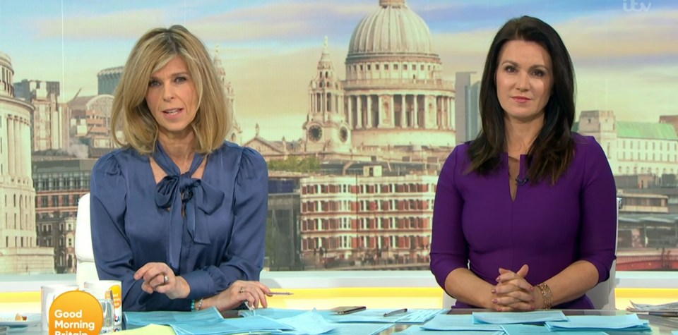 Susanna Reid was quick to offer her condolences today