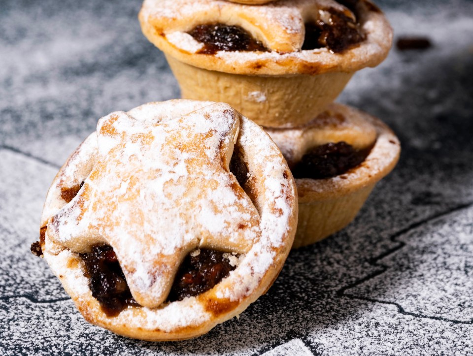 Sales of mince pies slumped by four per cent